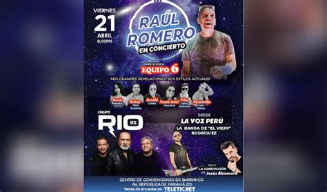 Raúl Romero causes surprise by announcing a concert with former