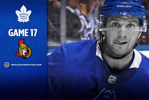 Toronto Maple Leafs Vs Ottawa Senators Game Preview Projected