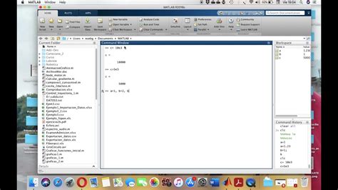 Comandos básicos MATLAB YouTube