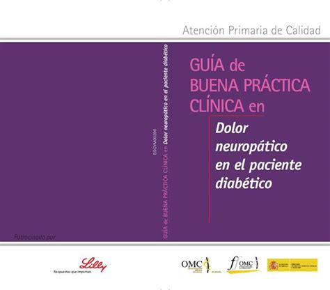 Guía de Buena Práctica Clínica en Dolor Neuropático en el Paciente