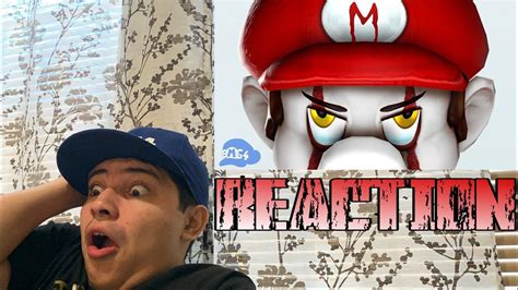 Smg4 Mario Vs It 🤡 Reaction Youtube