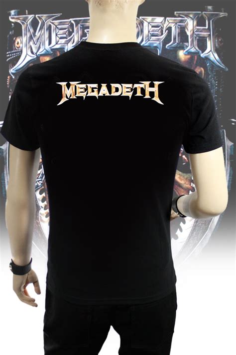 Футболка Hot Rock Megadeth HR012 купить в интернет магазине RockBunker ru