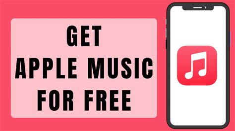 How To Get Apple Music For Free Youtube