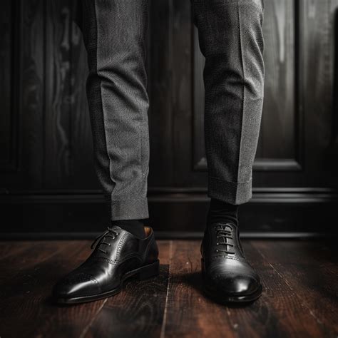What Color Shoes To Wear With A Black Suit