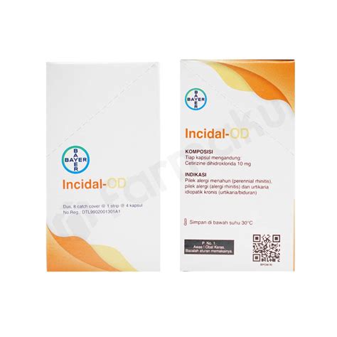 Incidal OD 10 Mg Kapsul Farmaku