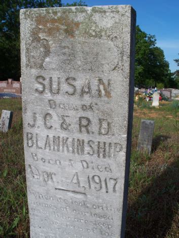 Susan Blankenship 1917 1917 Memorial Find A Grave