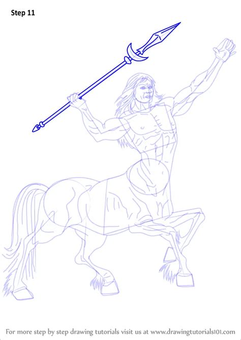 How To Draw A Centaur Other Creatures Step By Step