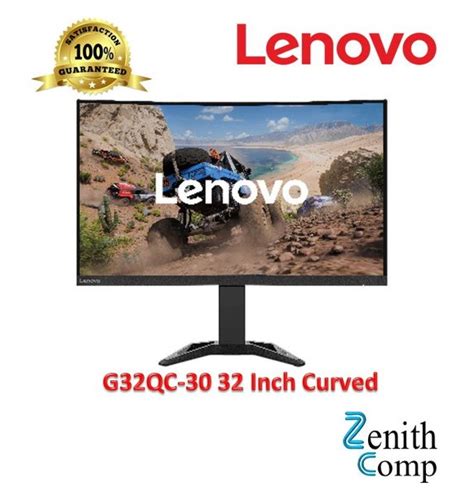 Jual Monitor Lenovo 32 G32qc 30 Qhd 170hz Curved Di Lapak Zenith