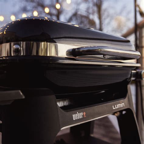 BARBECUE ELETTRICO WEBER LUMIN COMPACT CON STAND Weber Barbecue