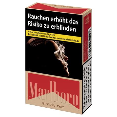 Marlboro Zigaretten Simply Red Original Pack Jetzt Kaufen