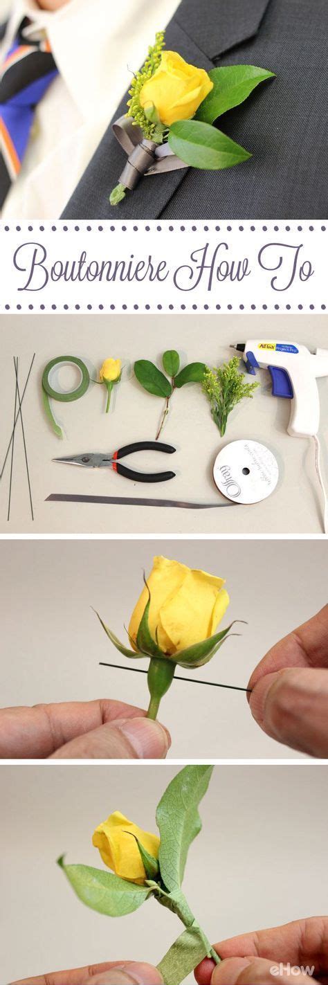 How To Make A Boutonniere For A Wedding Or A Prom Artofit