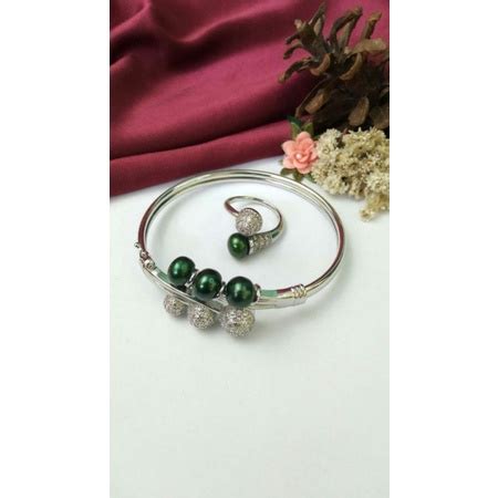 Jual Mutiara Lombok Asli Set Gelang Dan Cinci Mutiara Air Tawar