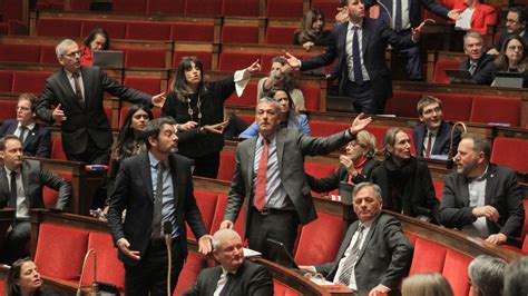 Tu Vas La Fermer L Assembl E Nationale Une Tension Jamais Vue