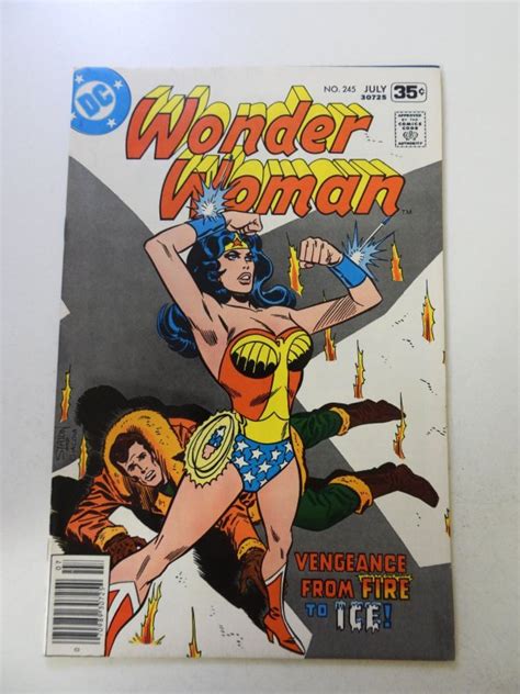 Wonder Woman Vf Condition Comic Books Bronze Age Dc