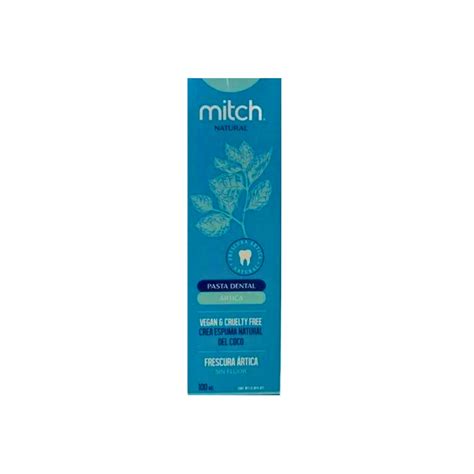 Pasta Dental Natural Sin Fl Or Frescura Rtica Mitch Ml Oz