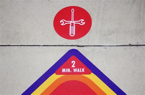 Explore Dtlb Sidewalk Decal Project Keeps Downtown Visitors On The