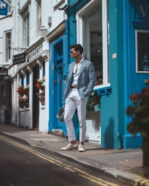 Blazer Beige Fonc Avec Chemise Blanche Et Pantalon Hockerty