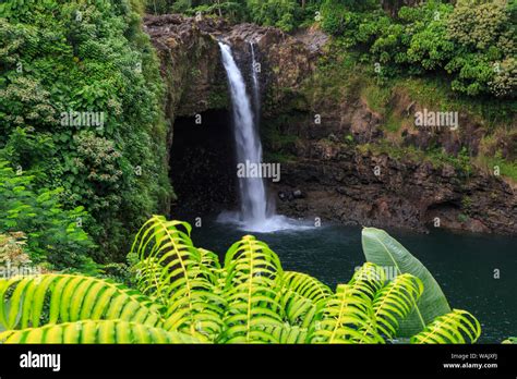 Rainbow Falls 80 Ft Drop Wailuku River State Park Hilo Big Island