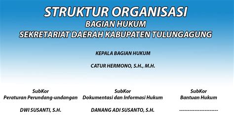 Jdih Tulungagung Jaringan Dokumentasi Dan Informasi Hukum Bagian