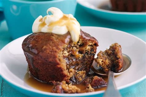 Sticky Date Puddings With Butterscotch Sauce Recipe Au