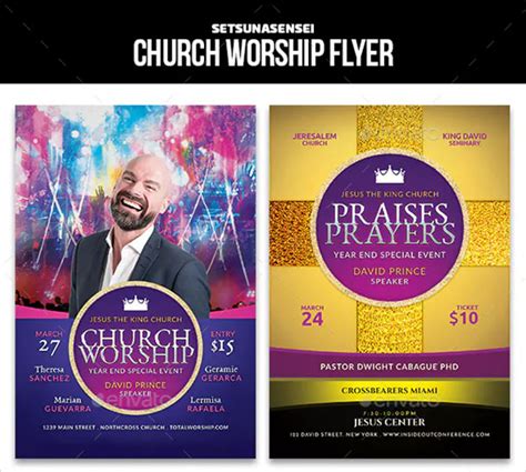 Worship Flyer Templates | Free & Premium Photoshop | Vector | PDF | EPS ...