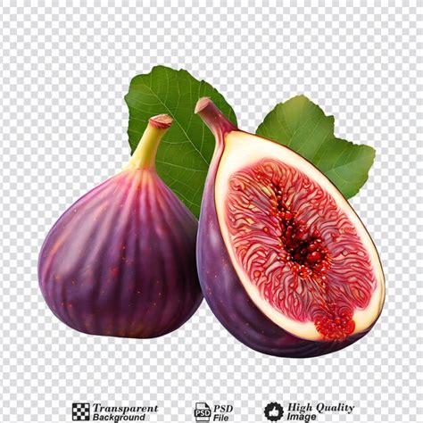 Premium PSD Figs Isolated On Transparent Background