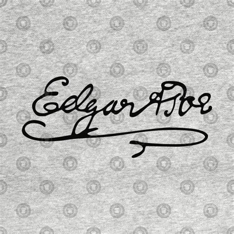 😂 Edgar allan poe signature. Edgar Allan Poe. 2019-01-30