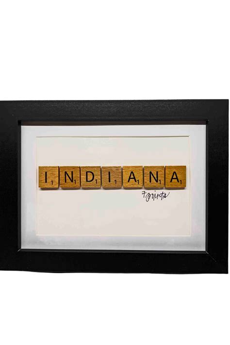 Scrabble-Style Word with Frame-Wordz in Framez – Inspire Me