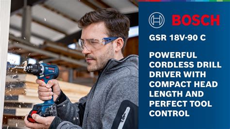 Bosch Gsr V C Professional Cordless Drill Driver Youtube