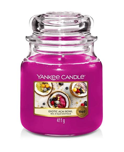 Yankee Candle Classic Medium Jar Exotic Acai Bowl 411 G 129 95 Kr Fri Frakt Og Ingen Toll