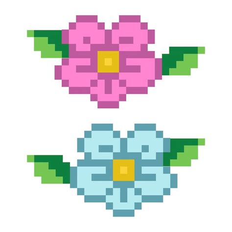 Page 14 Pixel Art Flower Images Free Download On Freepik