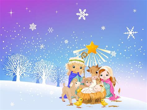 Update More Than 89 Christmas Nativity Wallpaper Best In Coedo Vn