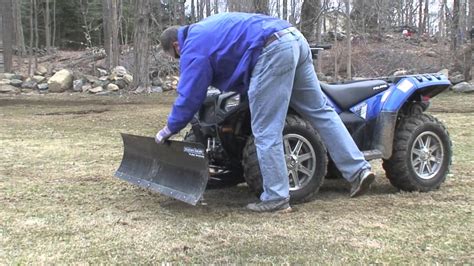 Polaris Sportsman 850 XP 2013 Snow Plow YouTube