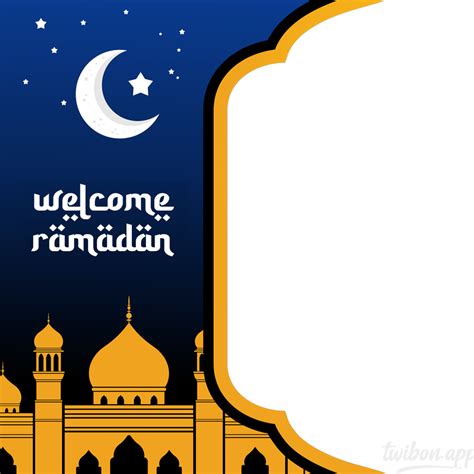 Welcome Ramadan Greetings Images Frame Hd Template