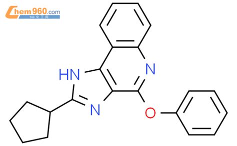 492457 23 5 1H IMIDAZO 4 5 C QUINOLINE 2 CYCLOPENTYL 4 PHENOXY CAS号