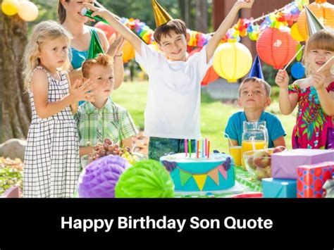 Happy Birthday Son Quote