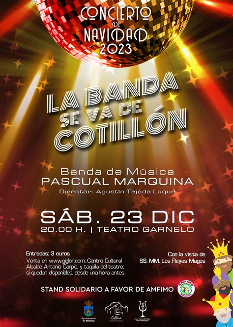 Venta De Entradas La Banda Se Va De Cotill N Concierto De Navidad