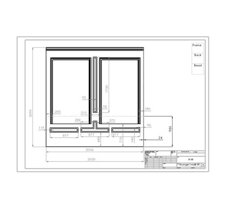 Designer Wooden Wall Panelling Detail Drawing Dwg Plan N Design Images