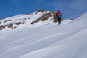 Escursione Invernale Alla Punta Tre Chiosis 3080 M Valle Varaita