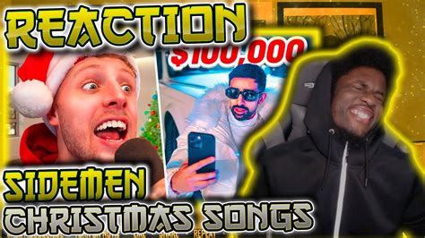 Wtf⁉️⁉️ Sidemen 100000 Vs 100 Christmas Song Reaction Mlc