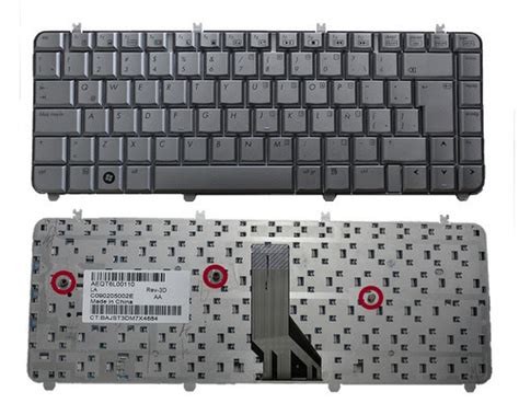 Teclado Hp Dv Espa Ol Plata Tecno Todo