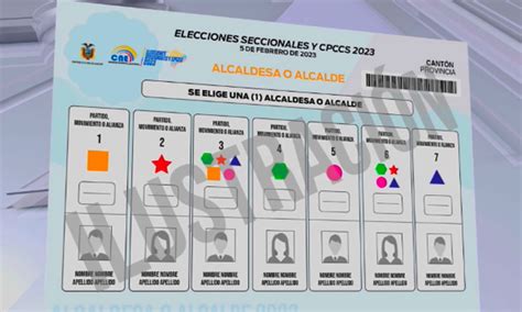 CNE aprobó diseño de papeletas para las elecciones seccionales de 2023