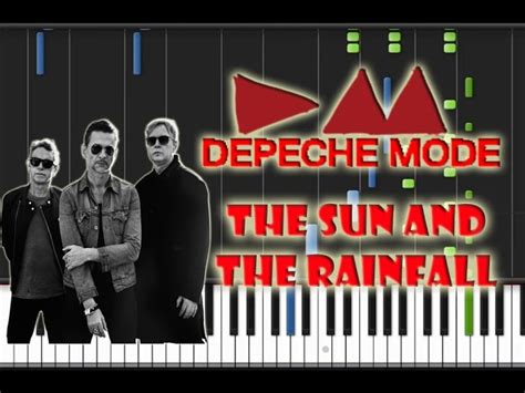 Depeche Mode The Sun And The Rainfall Piano Cover [synthesia Piano