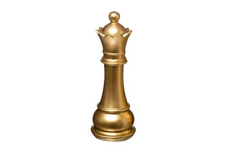 Resin Chess Deco Gold Queen Malloupas And Papacostas