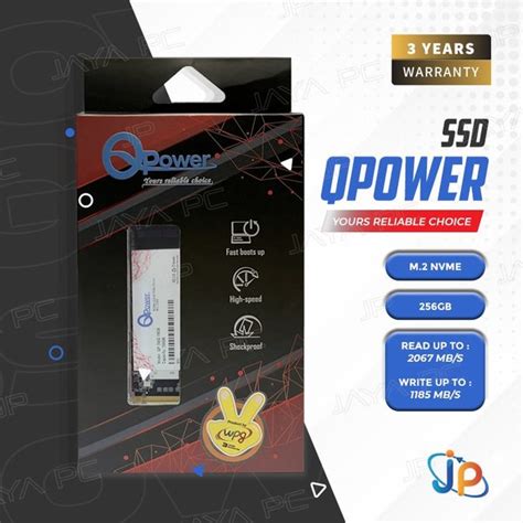 Jual Qpower Ssd M Nvme Pcie Gen Gb Ssd Gb Di Lapak