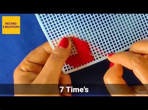 Very Easy Quick Method Plastic Canvas Design Idea For Beginners Step By