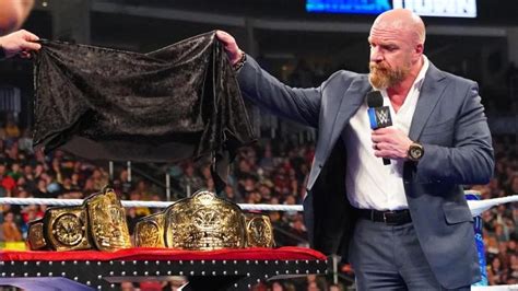 Triple H Presenta Los Nuevos Campeonatos Por Parejas De Wwe