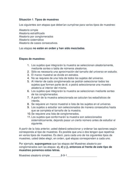 Actividad Evaluativa Eje Foro Evaluativo Situaci N Tipos De