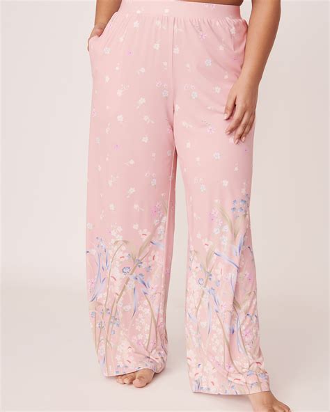 La Vie En Rose Recycled Fibers Wide Leg Pants