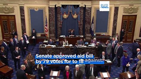 Us Senate Passes Billion Foreign Aid Package One News Page Video